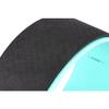 Roue de Yoga - EXERZ - Modèle 33 cm - TPE et ABS - Vert/Noir - Améliore flexibilité