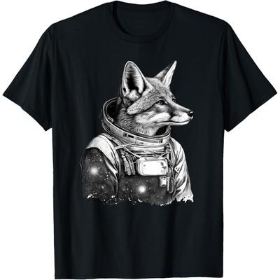 Space Fox Astronaut In The Space Foxes Lovers T-Shirt