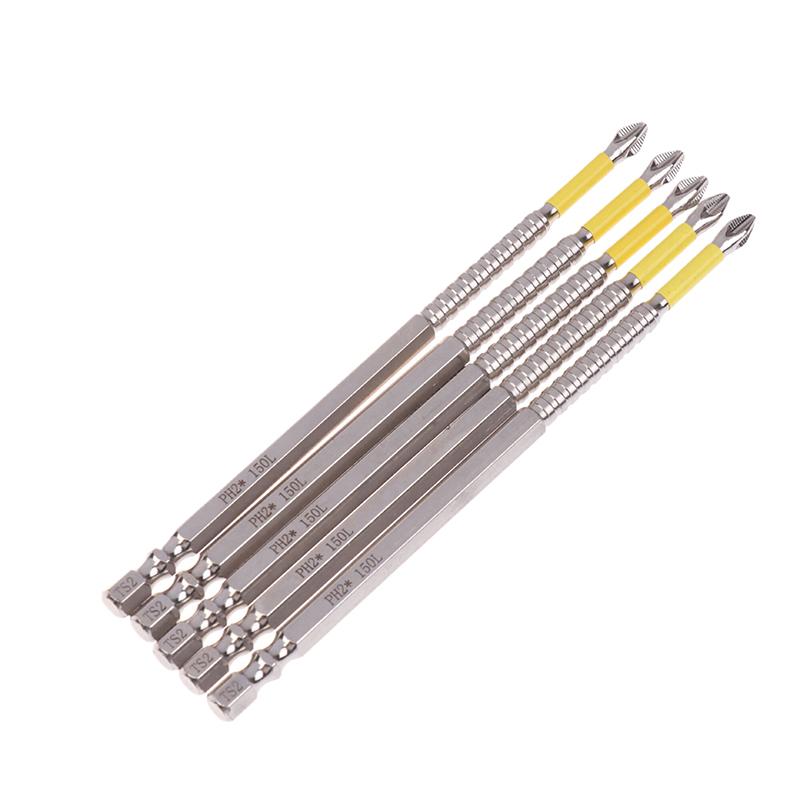 Non-Slip Impact Drill Bit 25/50/65/70/90/150Mm Magnetic Screwdriver Bit Set 1/4 Inch Hexagonal Shank For Electric Drill