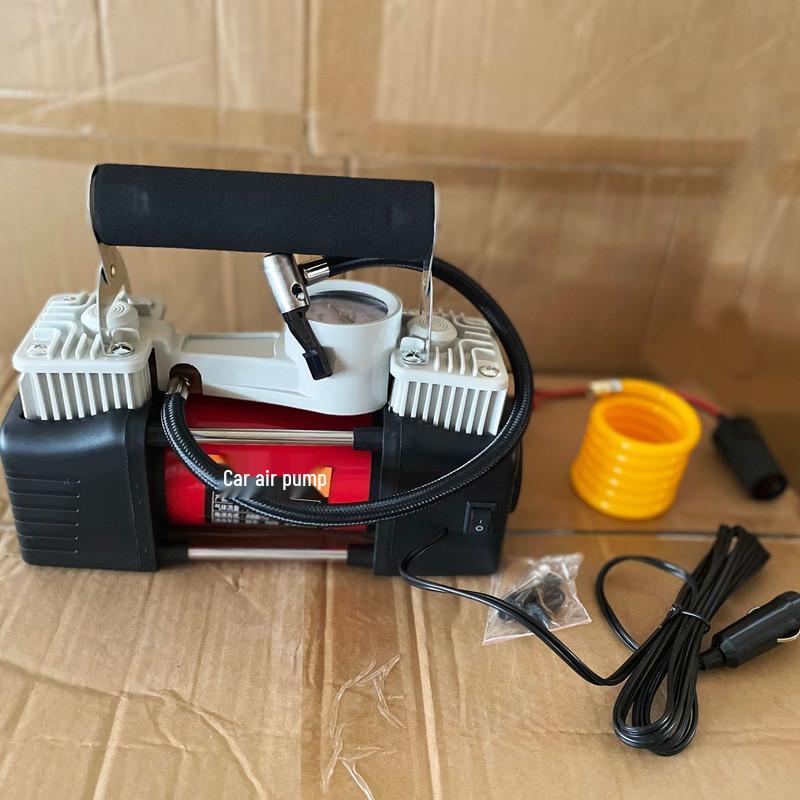 Portable High-Power 12V Car Air Pump with Fast Charging