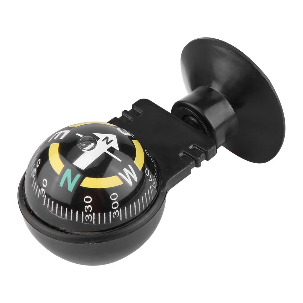 Justerbar Dash Mount Kompass Navigering Vandring Retning Pekeguide Ball Bil Truck Outdoor