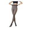 Women Fleece Lined Tights Winter High Waist Plus Size Leggings Sheer Warm Pantyhose Fake Translucent Thermal Thick Tights for Dresses Date Party Wear