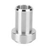 3/4in Aluminum Alloy Hose Barb Nipple Fitting Bung Connector for Fuel Oil Gas