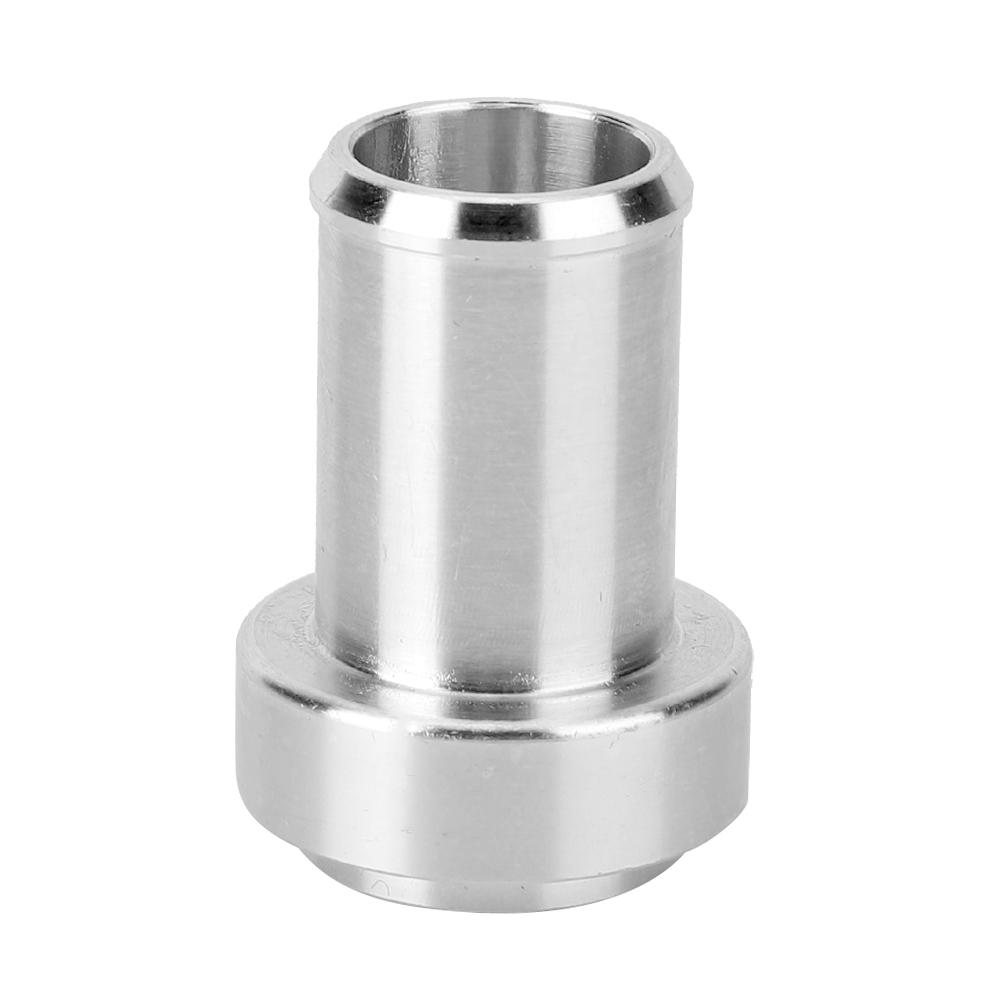 3/4in Aluminum Alloy Hose Barb Nipple Fitting Bung Connector for Fuel Oil Gas