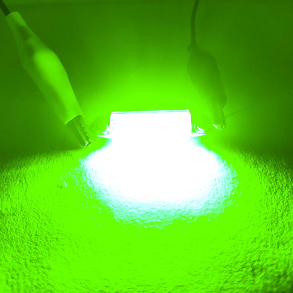 WiseShine DC 12V Festoon LED Bulb C5W Green 6418 LED