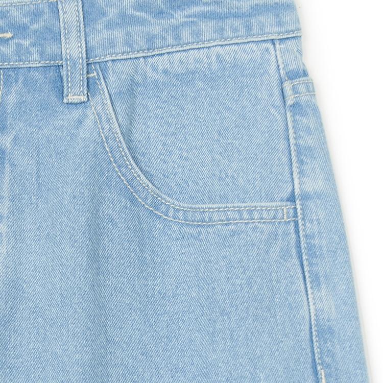 New MLB New York Yankees Jeans Women's Light Blue 3FDPB0151-50BLL