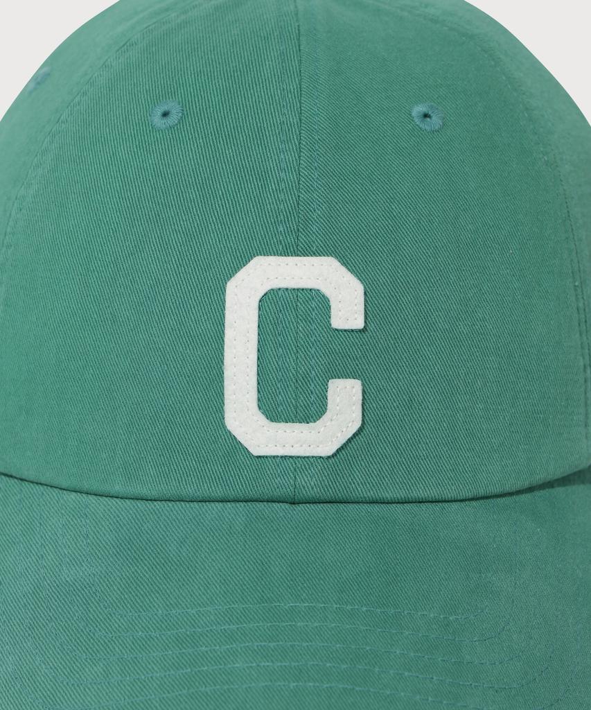 COVERNAT C-Logo Cozy Fit Washed Ball Cap Green
