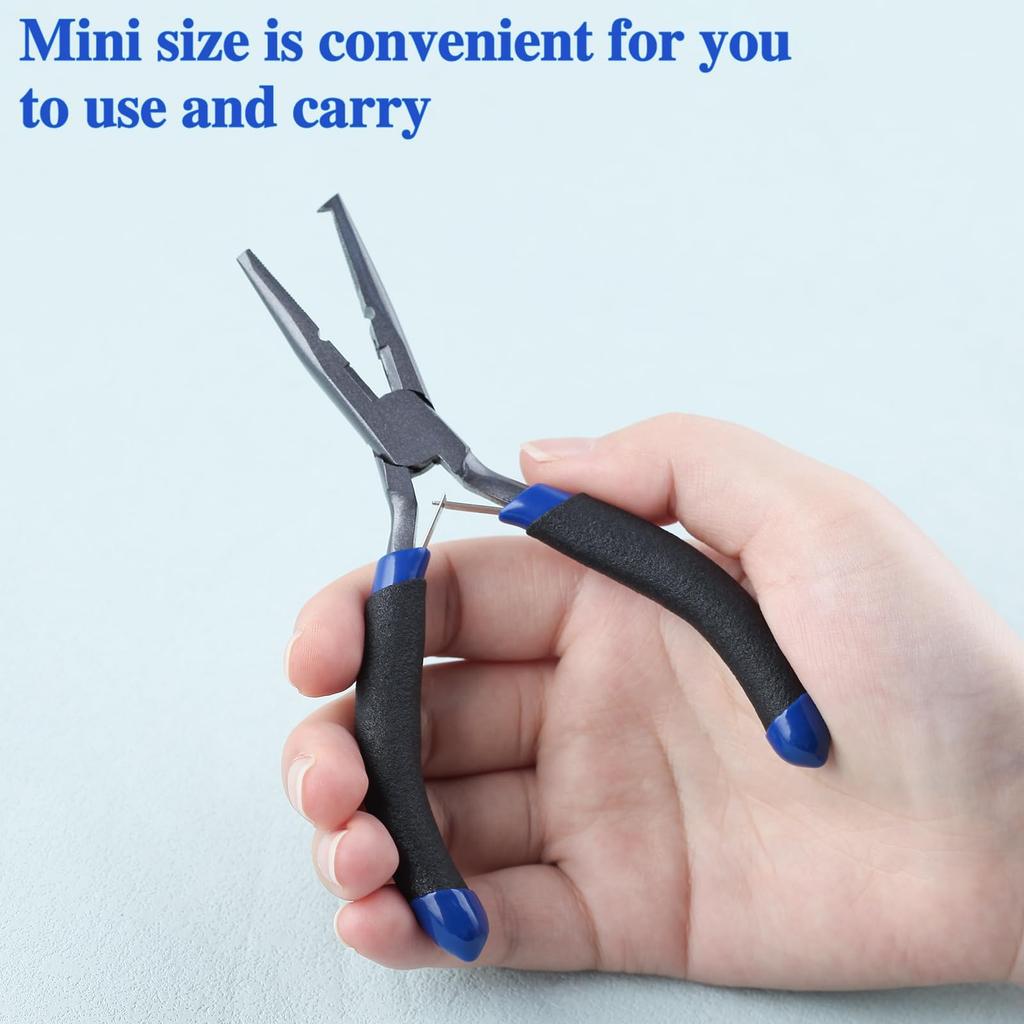 SPEEDWOX Fishing Pliers, Small Fishing Pliers, Mini Fishing Pliers, Fishing Pliers, Fishing Pliers with Hook Remover, Split Ring Opener, Ring Opener,