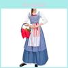 Elegant 2022 Halloween Costume For Women Featuring European Country Style Farm Maid Dress
