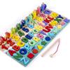 Toddler Number Puzzle Blocks for Early Education and Brain Development Ages 1-3 Boys & Girls