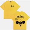 Rapper Beele Borondo 2026 Magliette Uomo Moda T-Shirt Cotone Stampa Double Face Casual Manica Corta Abbigliamento Casual