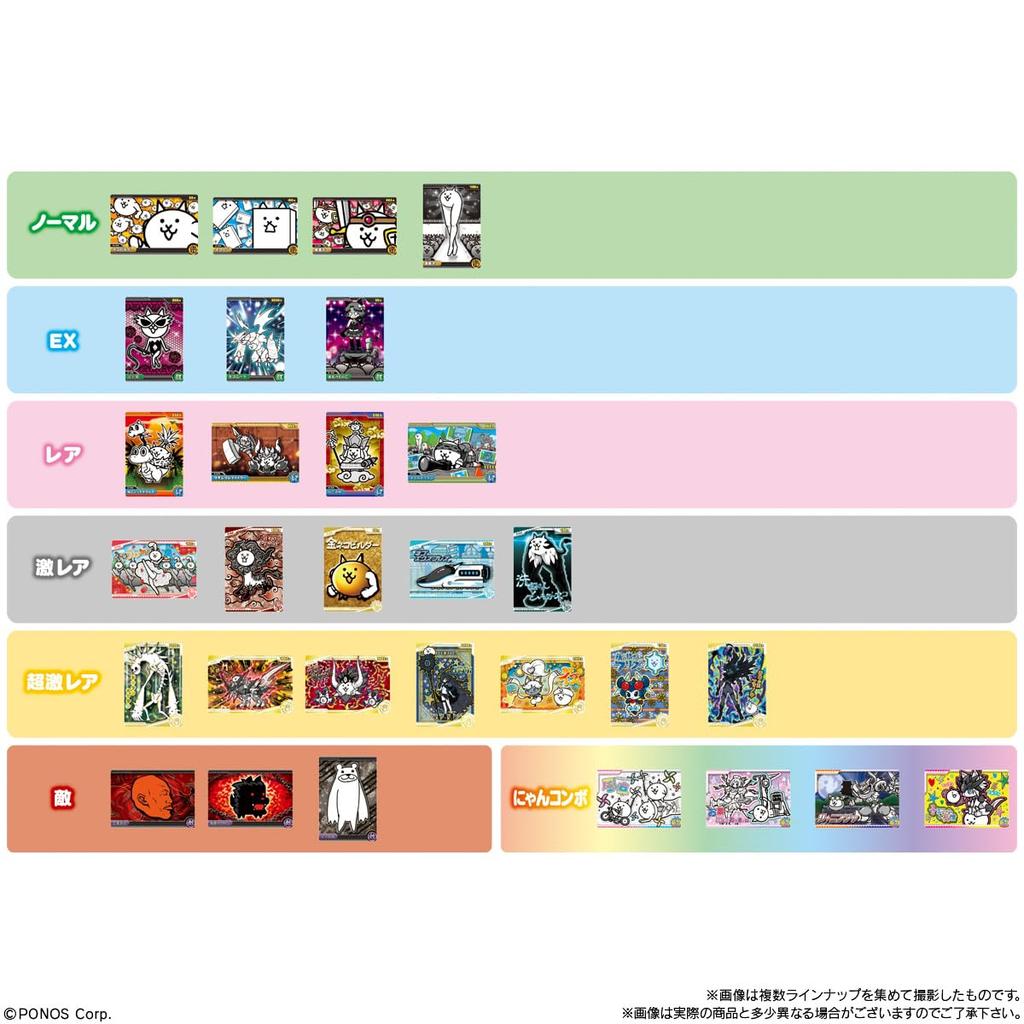 Bandai Nyanko Great War Wafer Birthday, 20 Stück, BOX-Waffeln +6 ~12. Nya! ~ (Süßigkeiten Spielzeug)