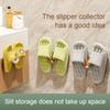 Bathroom Slipper Rack Perforation-Free Shoes Drain Hook Wall-Mounted Toilet Storage Organizer Power Strip Winder Storage Holder
