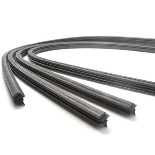 26" Car Bus Rubber Universal Frameless Windshield Wiper Blade Refill Strips 4PCS