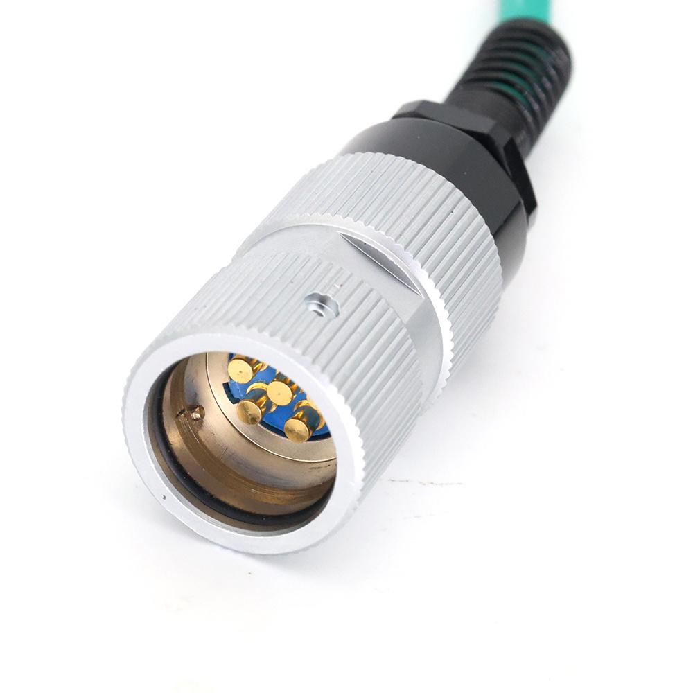1Pc 90cm 6Pin U94 Headset Connector Adapter PTT For PRC152/PRC148