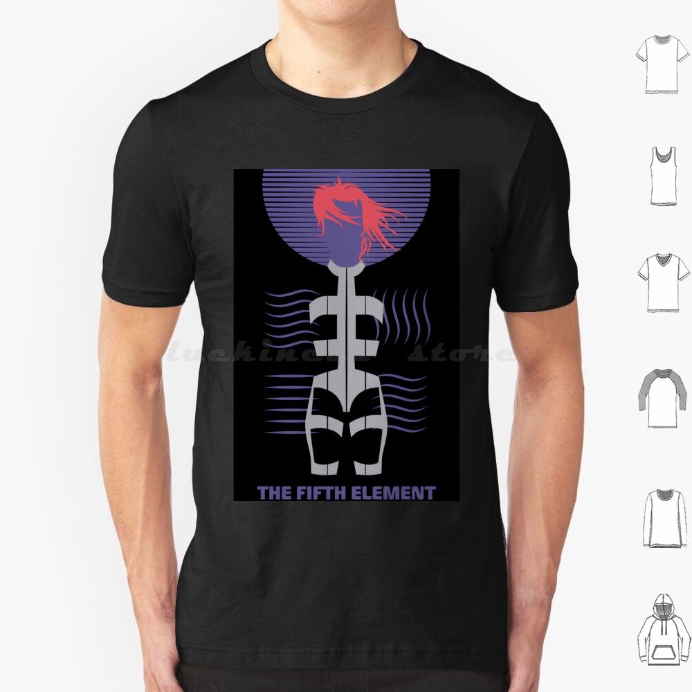 The FifthMinimalist T Shirt 6xl Cotton Cool Tee The Fifth Sci Fi 90s Film Minimalist Cinema Cult S