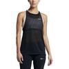 Round Neck Comfortable Sleeveless Sports Vest Women Tops Black 831779-011