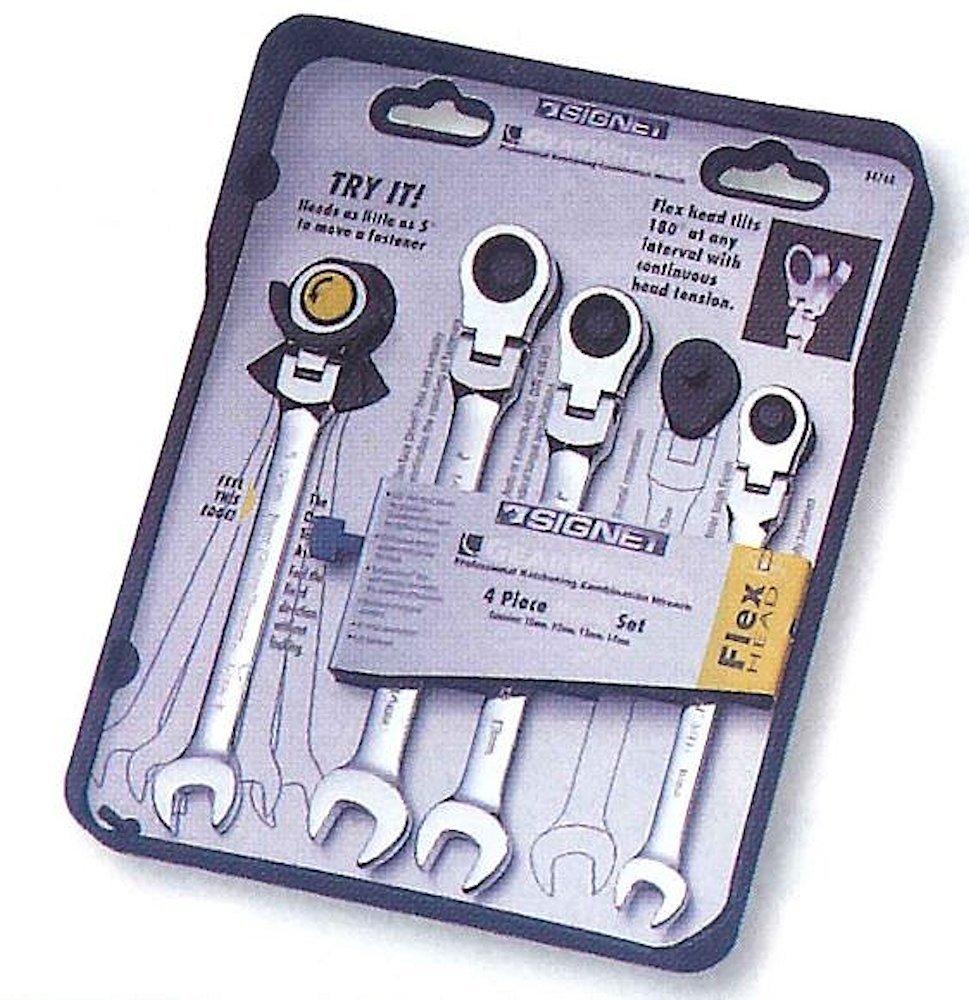 

SIGNET 4PC Swivel Gear Wrench Set 34744 (MM)