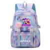 Cartoon Demon Hunters Printed Backpack Schoolbag for Teenager Student Girl Boy Bookbag Large Capacity Waterproof Travel Bag Mochila