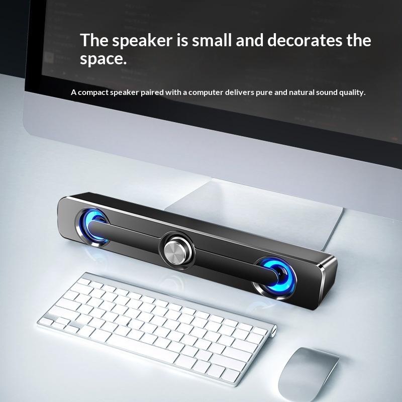 Bluetooth Usb Wired Speakers Bar Stereo Speaker For Projector Pc Laptop Phone Computer 3.5Mm Aux Speaker