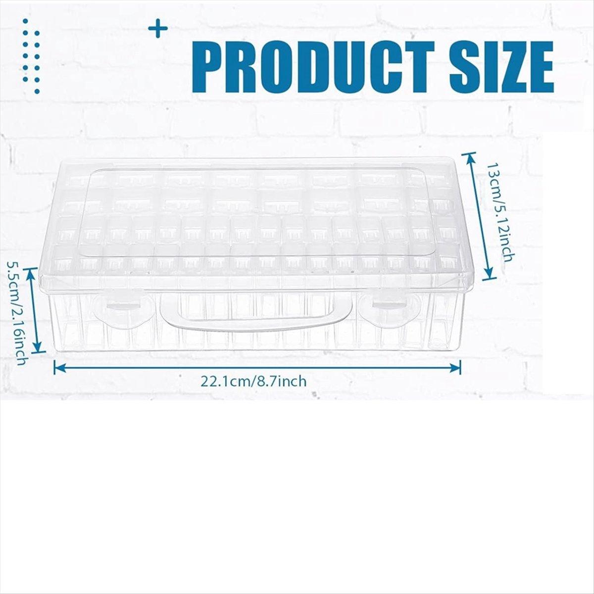 

BHBL 48 Slots Seed Storage Organizer in 2 Sizes with Label Stickers, Portable Seed Container Box China Mainland
