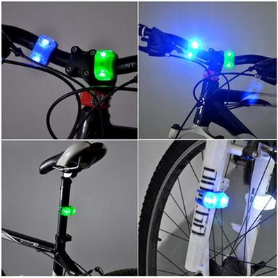 1pc Bike Cycling Bicycle LED Flashlight Front HEAD LIGHT Torch Larm