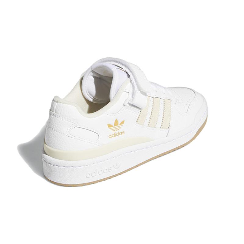 Adidas Originals FORUM Low J Low Top Kids' Skateboarding Shoes Ecru Kids' Sneakers GZ3875