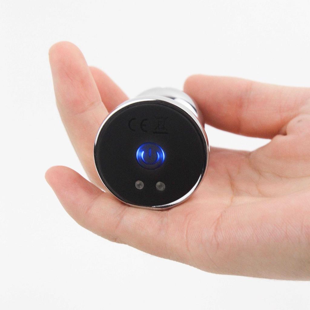 Manyjoy 10 Modi Drahtlose Fernbedienung Metall Anal Buttplug Vibrator Prostata-Massagegerät für Frauen Männer Schwule Masturbation Sexspielzeug