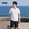 JEEP Men's Casual Short Sleeve Polo Shirt
