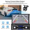 1 Din 7 Zoll Android 10.1 Autoradio Autoradio Unterstützung Wireless Carplay und Android Auto GPS Navigation Wifi Bluetooth USB FM Rückansicht