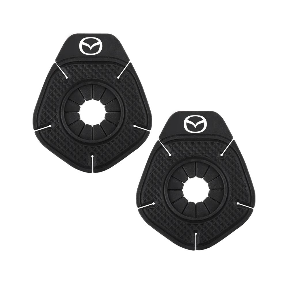 

2025 Hot 2pc Car Windshield Wiper Arm Hole Protection Cover Protection Pad Silicone Dust Cover For Mazda 2 3 5 Axela CX-5 CX-3 D