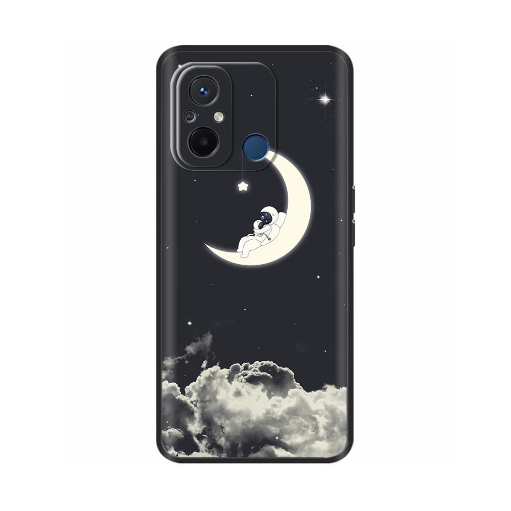 For Redmi 12C Case Redmi12C Cover Soft Smooth Liquid Silicone Cartoon Phone Case For Xiaomi Redmi 12C Cover 12 C Fundas Coque