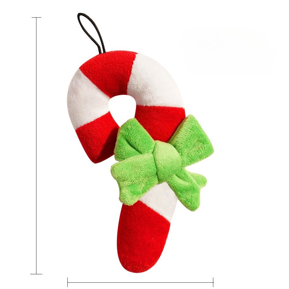Cute Plush Santa Claus DesignDogToySmall DogChewing Squeaking Sound, Small Dog Pet Cat ToyEasy To CleanIncreases Festive AtmospherePet Christmas Gifts