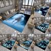 Ice Horse God of War Large Area Rug Non-Slip Wear-resistant Carpet for Living Room Bedroom Soft Floor Mat Home Decor Fashionable
