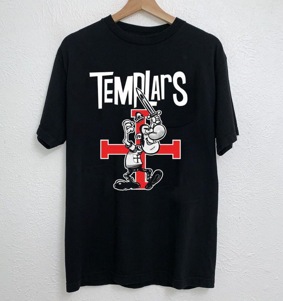 NEW The Templars Band Short Sleeve  Black All Size S-5Xl Unisex T-Shirt XXXL