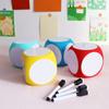 Erasable EVA Dice Giant Foam Game Cube Large Dry Erase Block Writable Playing Dice Prop Kids Educational Toy