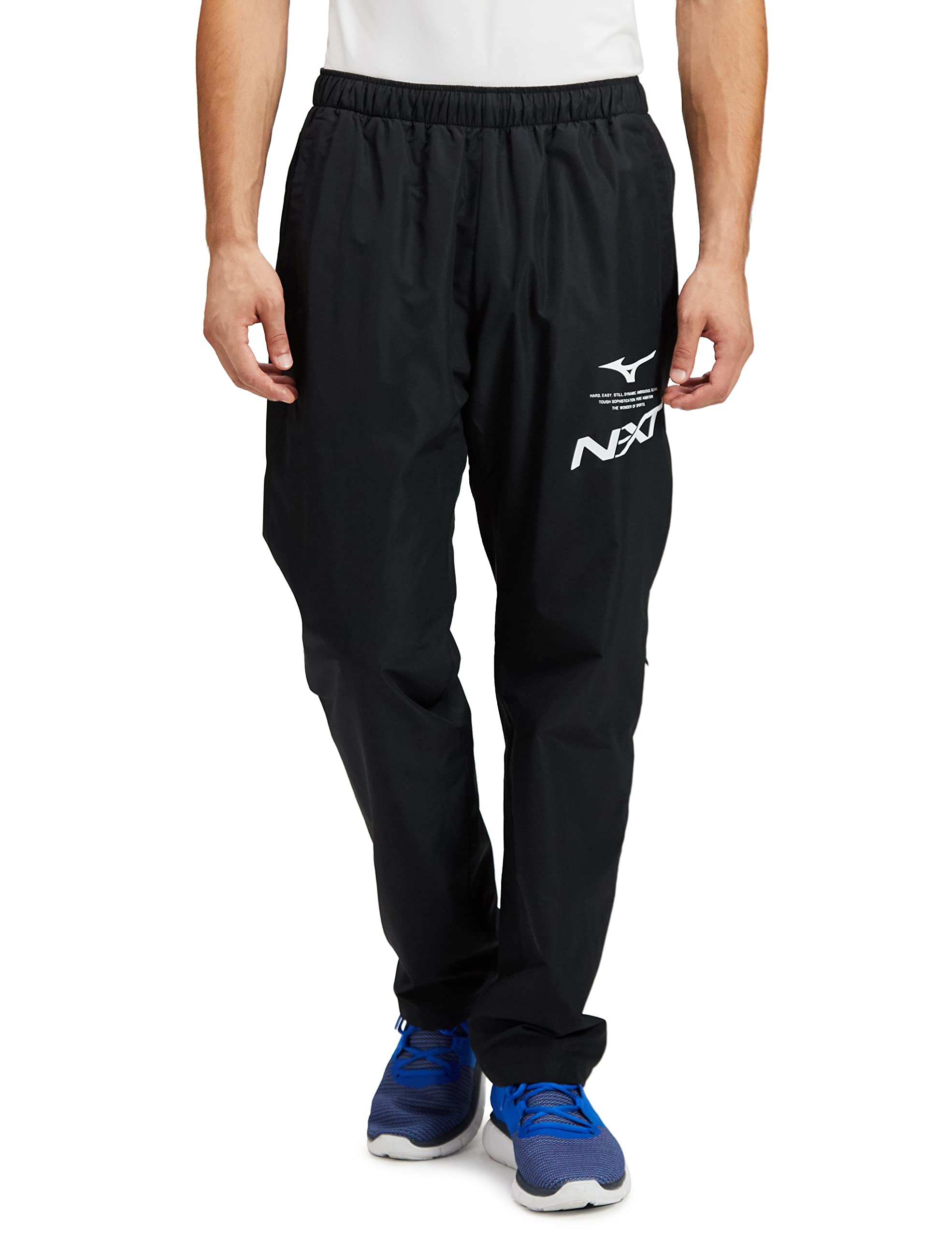 

Mizuno Breath Thermo Training Warmer and Size Size S N-XT Pants, Moisture-Wicking, Windproof, Water-Repellent, 32JF2740, Black, чёрный