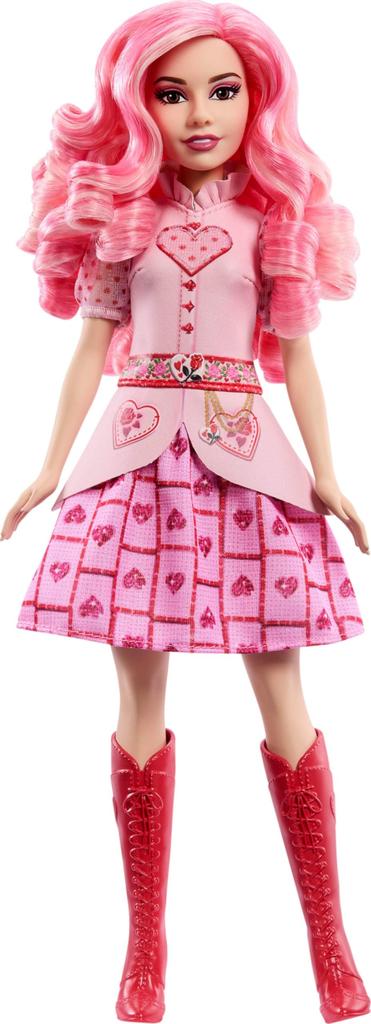 Mattel Disney The Rise of Red Singing Young Queen of Hearts Doll Dressed In Sings In English Descendants Bridget, Movie-inspired Outfit, "Love