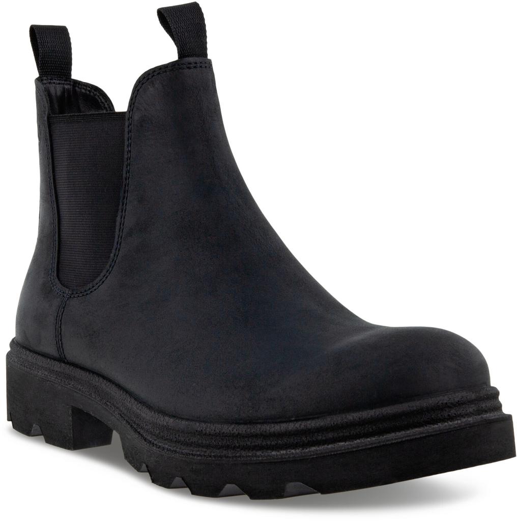 Ботинки Ecco Grainer Leather Cow Oil Nubuck black