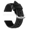 Soft Silicone Rubber Watch Strap 20mm 22mm 24mm Men Women Stitching Sport Waterproof Breathable Wrist Band for Seiko Bracelet