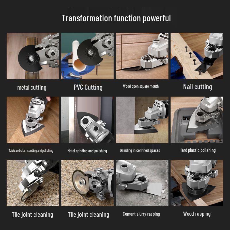 Universal Multifunctional Oscillating Saw Blade for Woodworking and Grinding