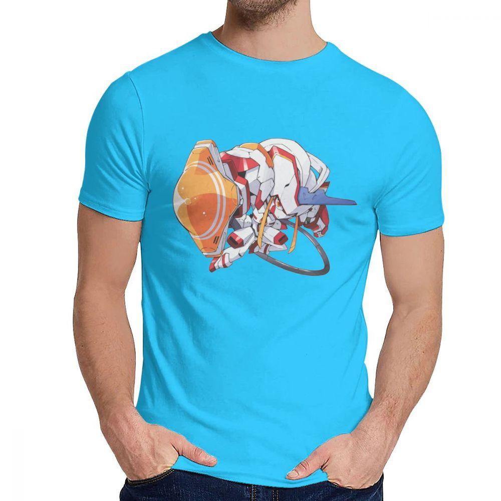 Vintage Darling In The Franxx Kentaro Yabuki Homme Tee Shirt Unisex Stylish Pure Cotton Camiseta Round