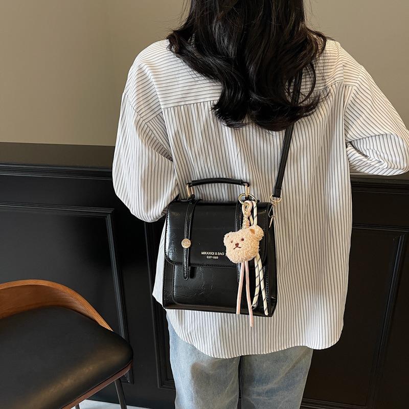 Premium Sense Backpack Women's New Fashion Versatile Commuter Bag College Student Travel Hand Carry Small Backpack