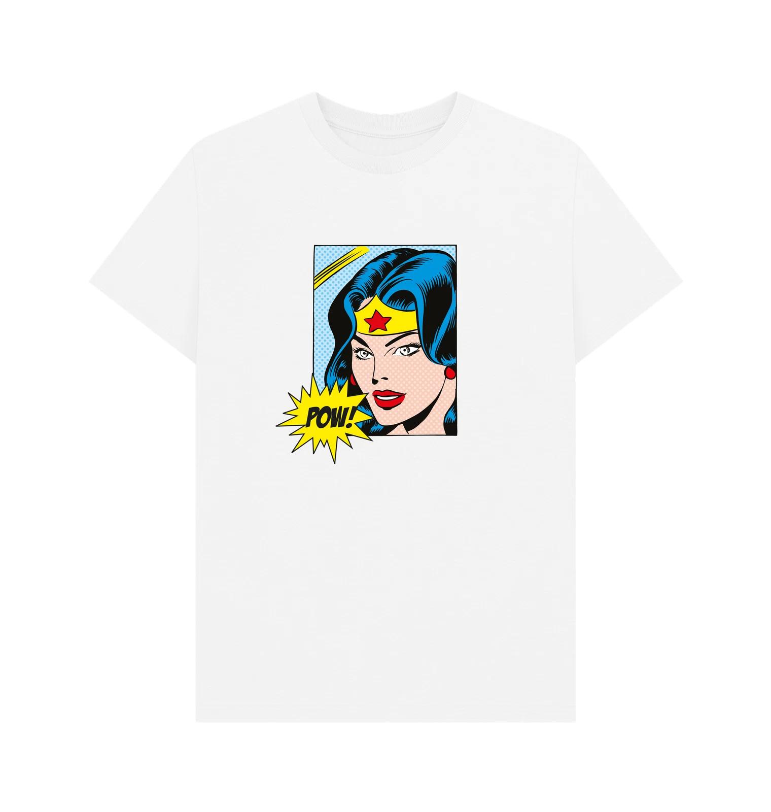 PREMIUM OFFICIAL Wonder Woman Wonder Woman Pow Unisex T-Shirt L