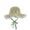 Summer Seaside Beach Straw Hat Female Versatile Outdoor Sunscreen UV Protection Sun Hat Bucket Hat Fresh and Sweet