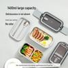 HDST304 Stainless Steel Microwaveable Lunch Box with Cutlery