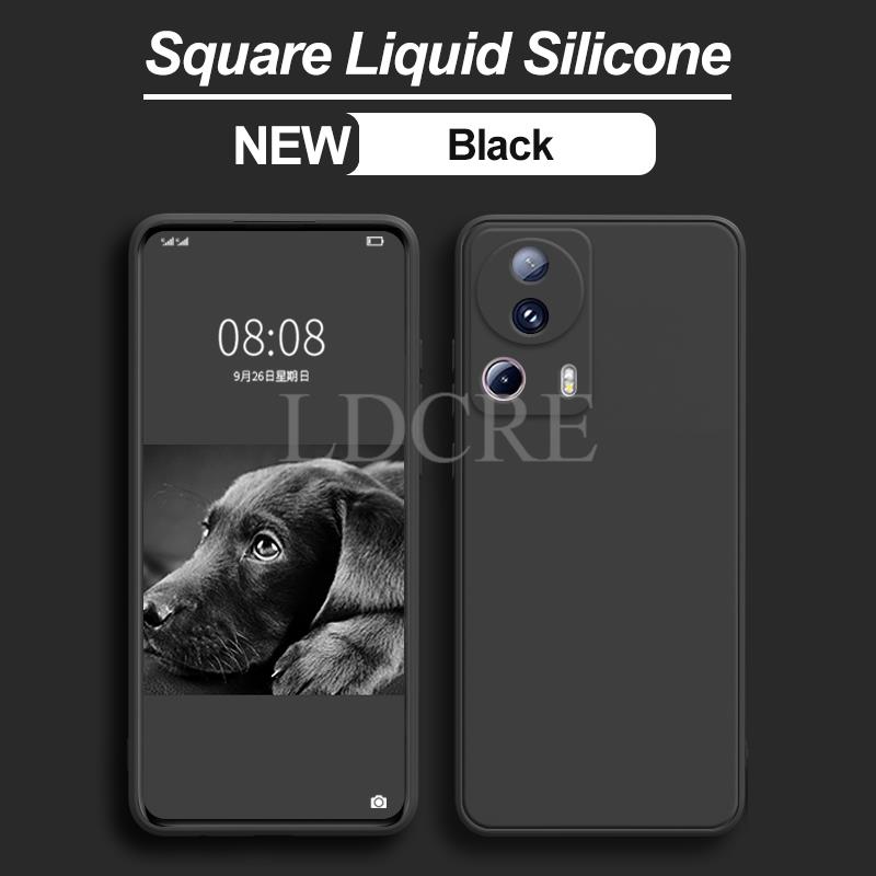 For Xiaomi 13 Lite Case Liquid Silicone Coque For Xiaomi 13 Lite Cover TPU Rubber Protective Phone Case Mi 13 Lite Pro 12 Cover