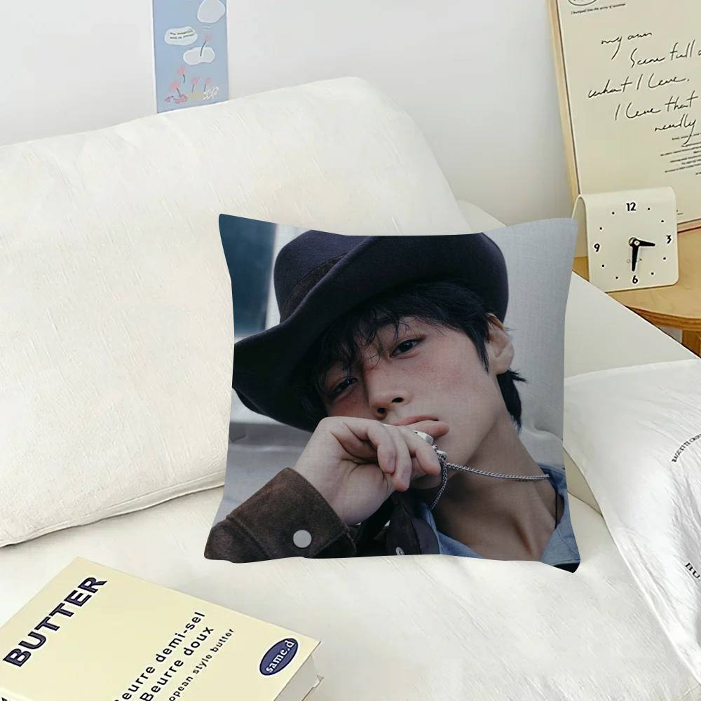 Korean Idol P-Park Ji-Hoon  Cushion Cover Inches Farmhouse Decor Home Throw Pillow Covers for Couch Decorations