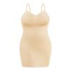 Vestido Talla Grande Femenino Falda Inferior Ajustada al Cuerpo que Realza las Caderas Moldeador Corporal de Tirantes Adelgazante de Vientre
