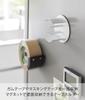 Yamazaki Magnetic Tape X X for Packing Tape and Masking Tape 8456 Holder, White, W9.3 D5.5 H9.3cm, Tower, Storage,